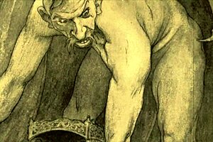 vintage comic illustration from retro era