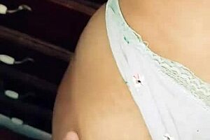 My husband films as his friend fucks me in the kitchen from behind?