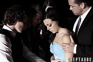 Watch Hung Perverts Bang This Cute Teen In A Group Session