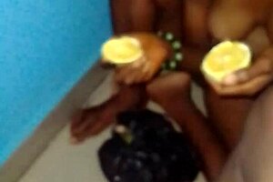 Me and my wife enjoying a close-up moment