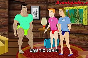 i fucked up this gay brasileiro pornstar in sex cartoon