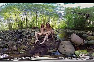 I saw Ana, Molly, and Belle yanking and cumming outdoors