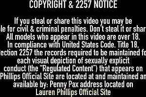 nasty milf lauren phillips tastes pussy cream after dildo anal