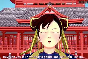 Chun-Li Blowjob And Fucking In Street Fighter Fantasy