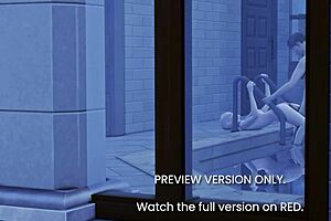 3D animated Harry Potter hentai with Fleur and other witches