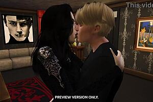 Mystical Painting Unveils Wild 3D Hentai Action in Preview Version