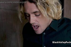 Perky Ebony Coed Steals White Bestie's Crush.