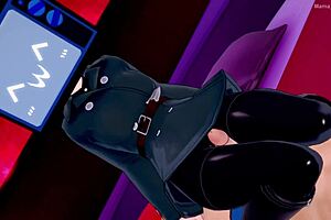 Tv Woman Enjoys Hotel Love Game Fun!