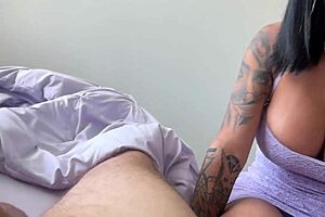 Sexy Latina stepmom fixes stepson’s chronic masturbation issue