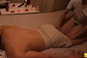 Horny Masseuse Sucks Cock For Throbbing Orgasm Mouth Cum!