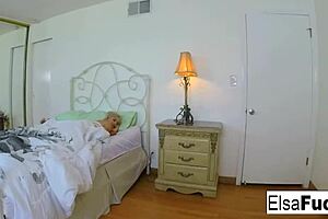 i woke elsa jean up for a creampie