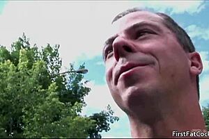 Alex's first big cock experience