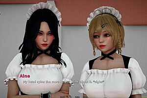 my bully is my lover, a brunette mature with big tits and ass who dominates me in this episode