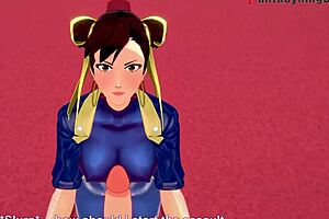 Chun-Li Blowjob And Fucking In Street Fighter Fantasy