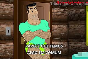 i fucked up this gay brasileiro pornstar in sex cartoon