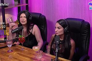 She Sucked Friend's Pussy in Stadium