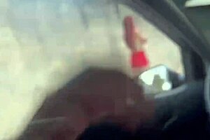 Asking for information from a woman at the bus stop