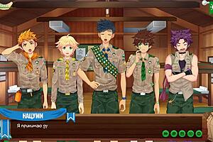 Keitaro's Intense Shower Masturbation Arousal