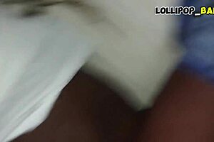 landlord daughter sneaked out with tenant to fuck each other in a hotel. they couldn't resist the temptation.