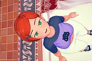 Gwen Hentai 3D Ready For Bed Fun