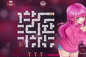 my secret waifu in this anime hentai game