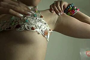 Emo gamer PAWG gets cum covered ass in homemade kitchen sex