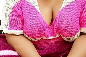 Big bhabhi from Assam showing off her big melons