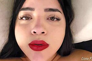 Solo stimulation with sex machine results in multiple climaxes and female ejaculation
