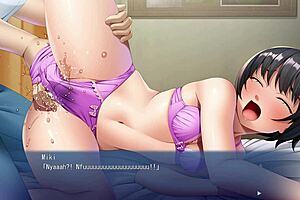 Plain girl in bondage fingering herself as a pervert