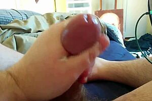 Ebony woman gets cumshot tribute during masturbation part 2