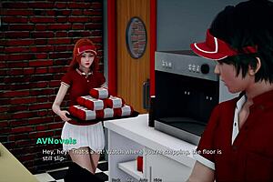 My bully is my lover, she said with big tits