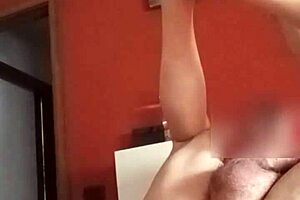 Gay With Huge Ass Gets Anal Fucked By Big Dildo