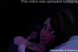 i love this milf 3d hentai with short hair and green shirt