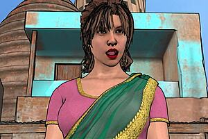 Step mother and step son’s forbidden love: Indian desi porn video with big cock and ass fucking