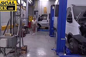 Submissive Big Tits Euro Slut Riding Sugar-Daddy Hard Rough Cock