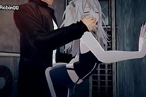 this compilation of vtubers follando in hentai style