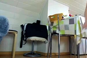 Naughty petite teen plays with dildo and squirts cum