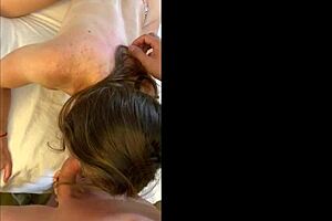 Does this gorgeous milf get properly facefucked?