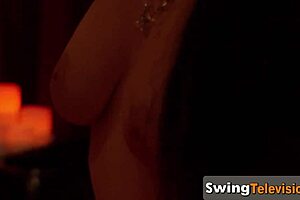 Group sex with oral sex exchange in American TV show style