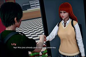 My bully is my lover, she said with big tits