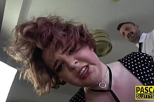 fat submissive gets fucked and fingered