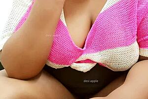 Assam Sexy Big Bhabhi Showing Boobs And Tits