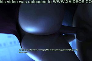Redhead gets pounded by monster cock in 3D hentai
