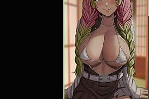 Hot anime babes in steamy games and shows