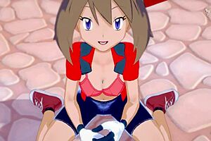 May Haruka Congratulates Good Trainer