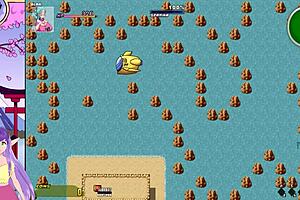 in dragon ball, bulma explores her balls with big cock and cunilingus scene