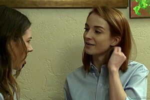 Shyla Jennings and Jackie Marie in hot lesbian scene