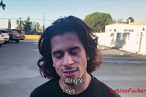 Brunette Latin Teen 18+ Boldly Engages In Gay Sex For Money With Spanking And Riding