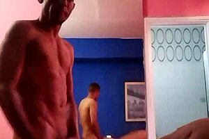 Franco shares his wealth with a Chilean man in an interracial encounter