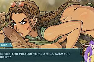 Akabur's Lara Croft blowjob guide in Star Chanel 34: Early part 92